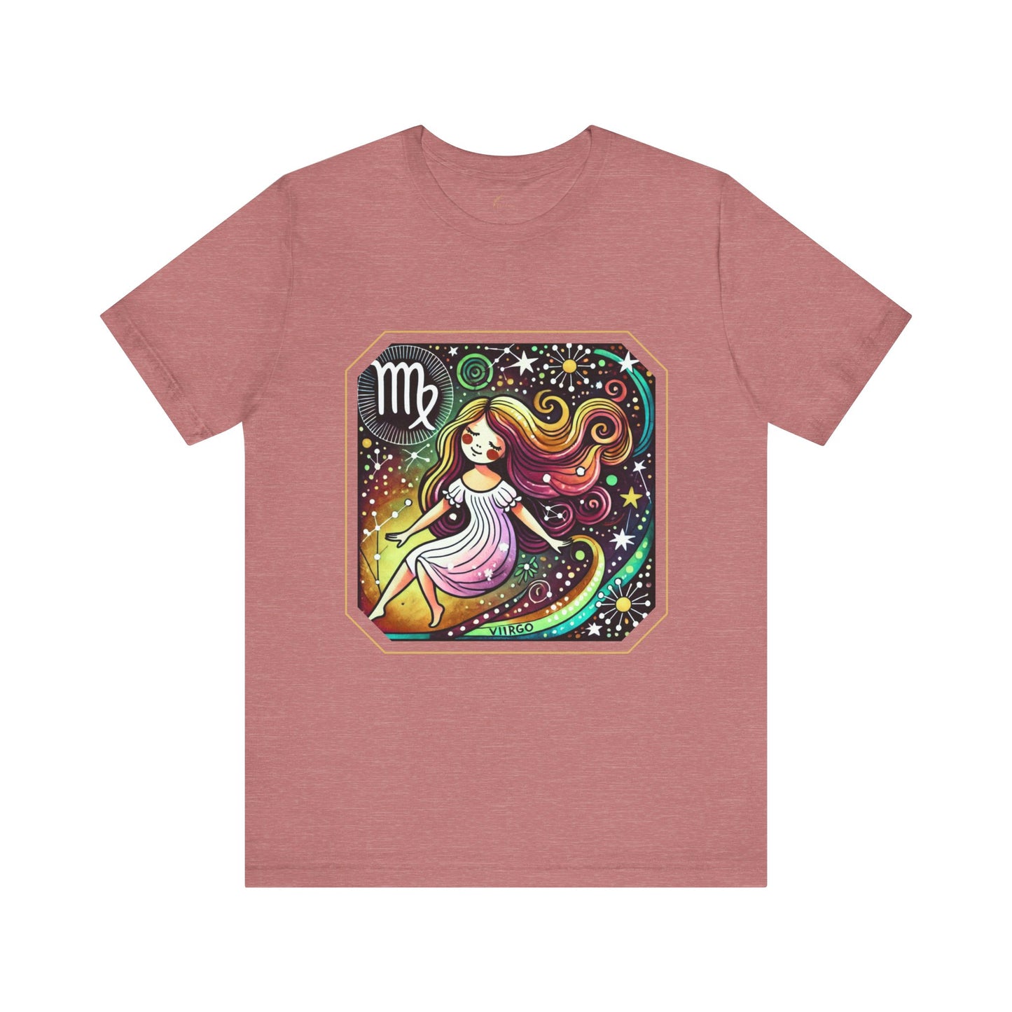 Virgo Framed Zodiac Name T-Shirt