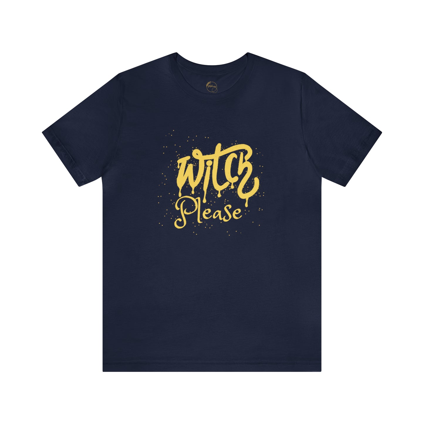 Witch Please (Gold) Unisex Jersey Short Sleeve Tee