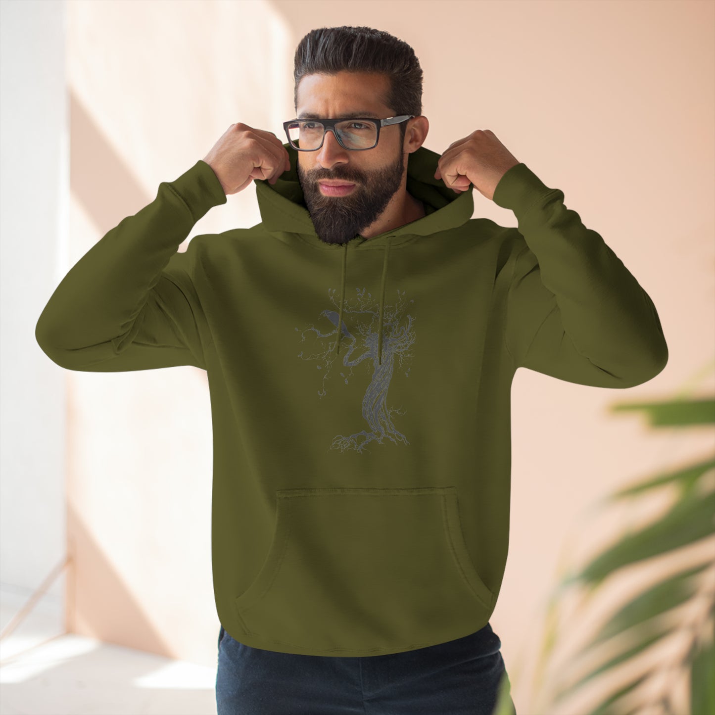 Dead Tree & Crow Unisex Premium Pullover Hoodie