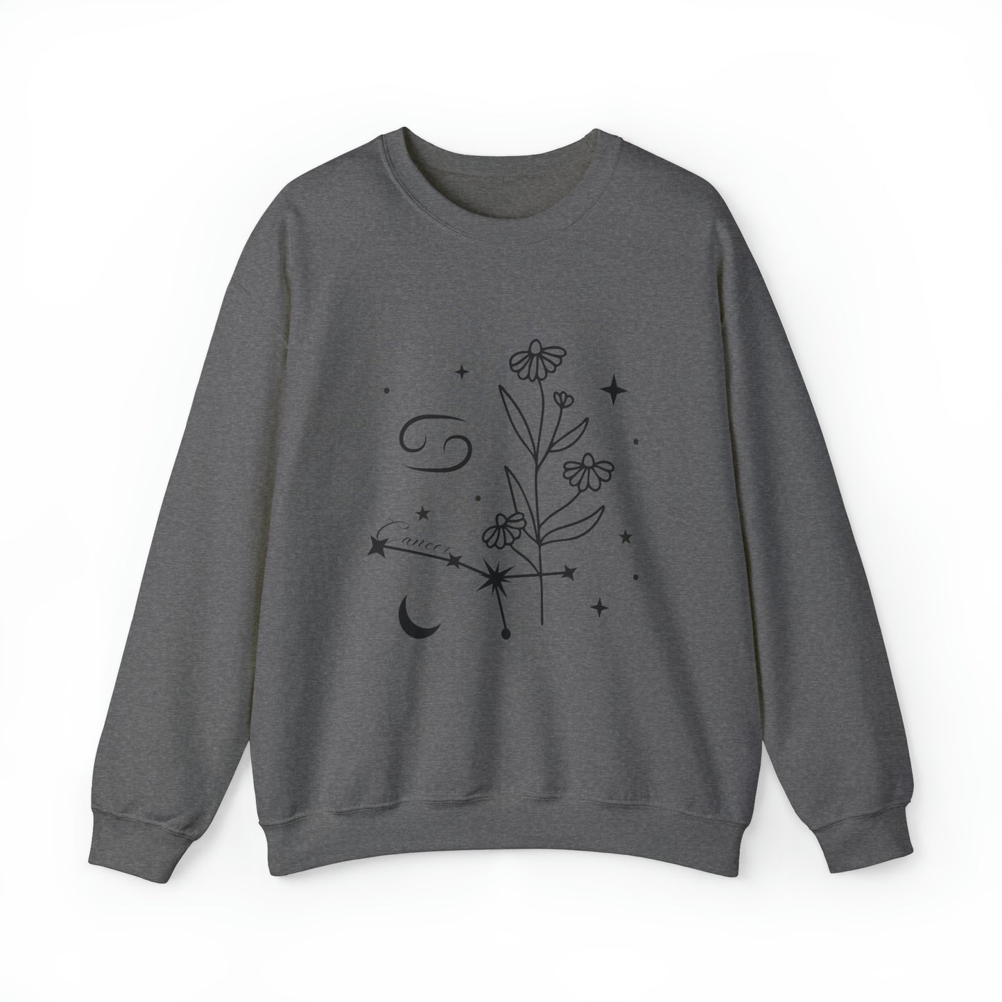Cancer Zodiac Mix Unisex Heavy Blend™ Crewneck Sweatshirt