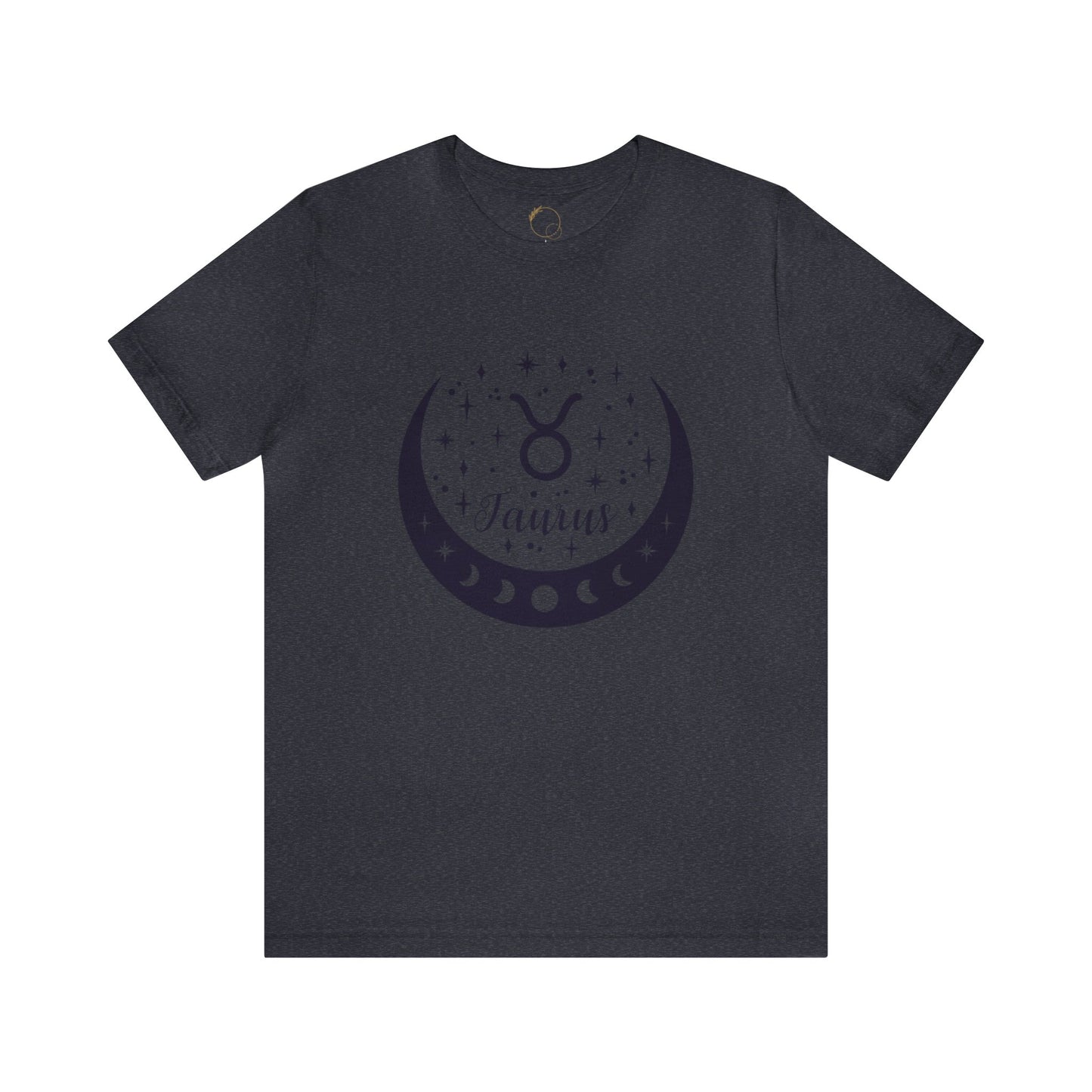 Taurus Moon Phase Zodiac Unisex Jersey Short Sleeve Tee