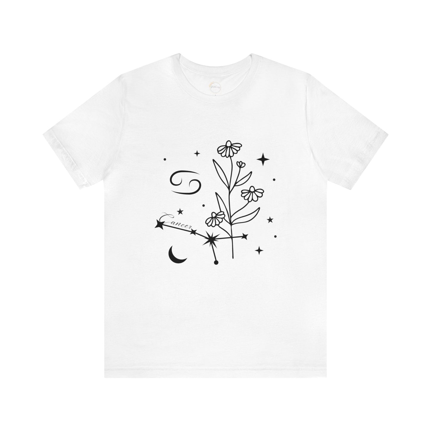 Cancer Zodiac Mix Unisex Jersey Short Sleeve Tee