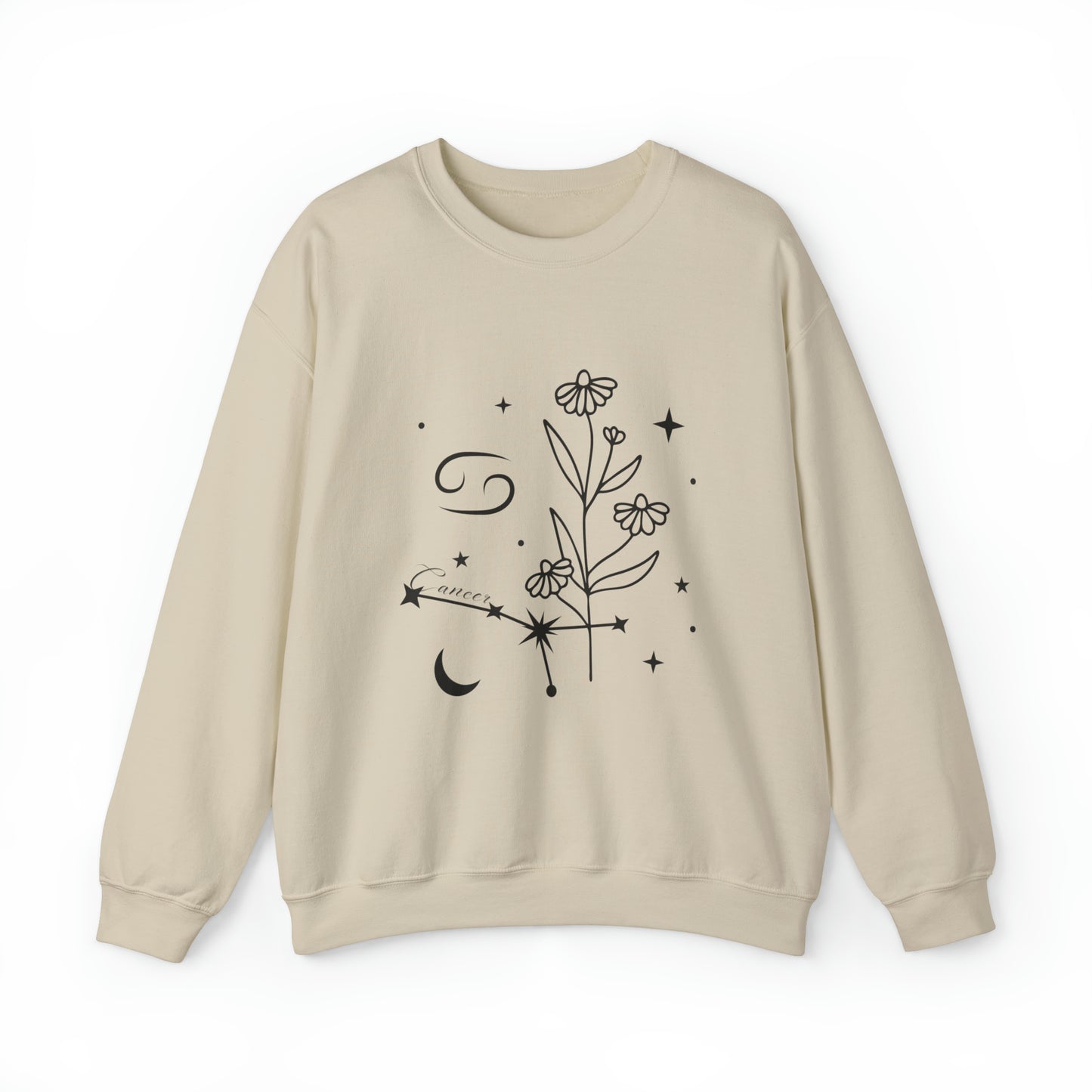 Cancer Zodiac Mix Unisex Heavy Blend™ Crewneck Sweatshirt