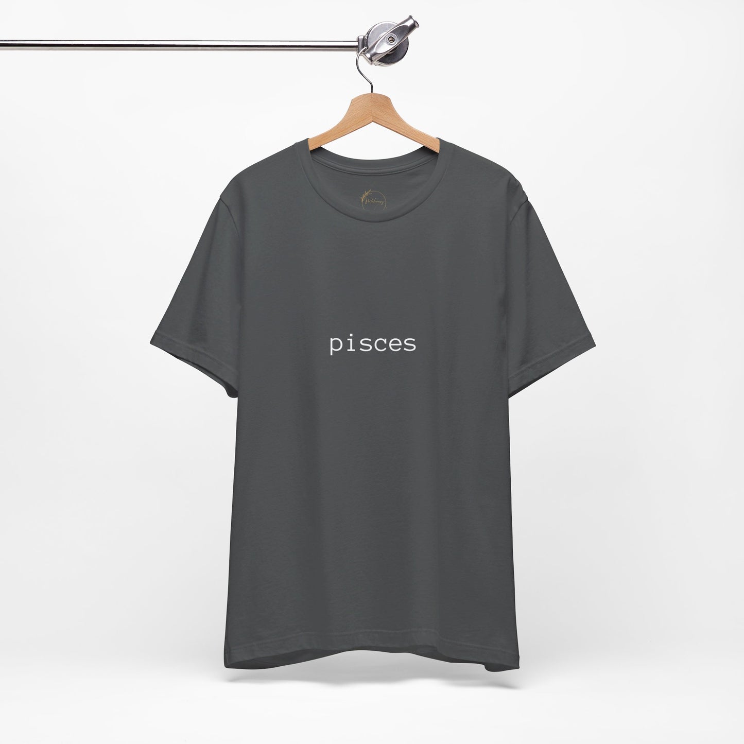Pisces Typewriter Zodiac Name T-Shirt