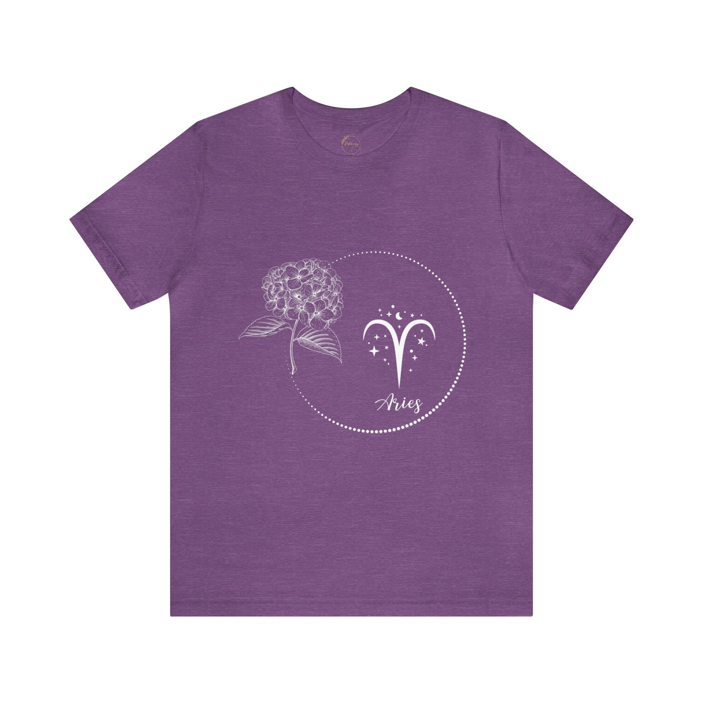 Aries Zodiac Wreath T-Shirt