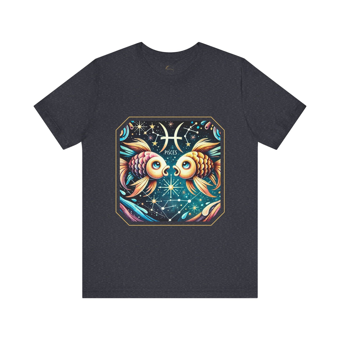 Pisces Framed Zodiac Name T-Shirt