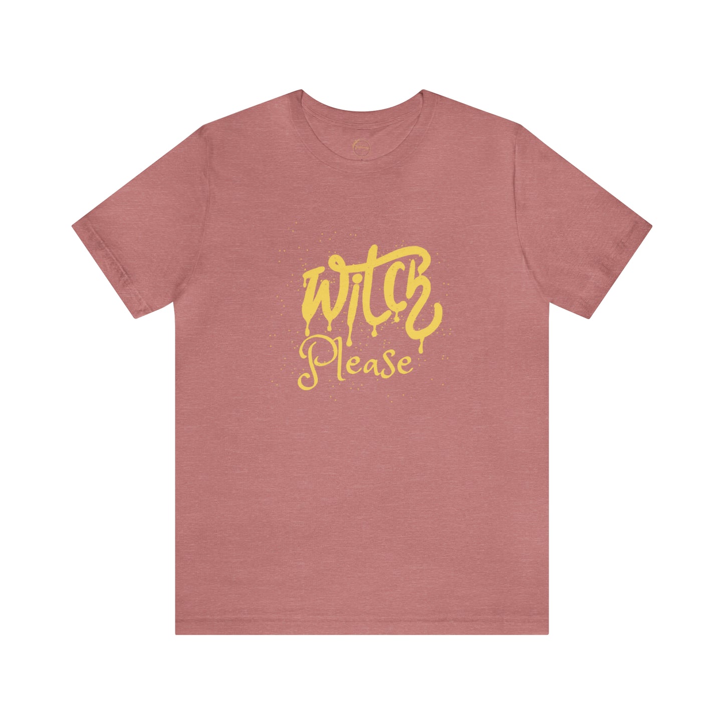 Witch Please (Gold) Unisex Jersey Short Sleeve Tee