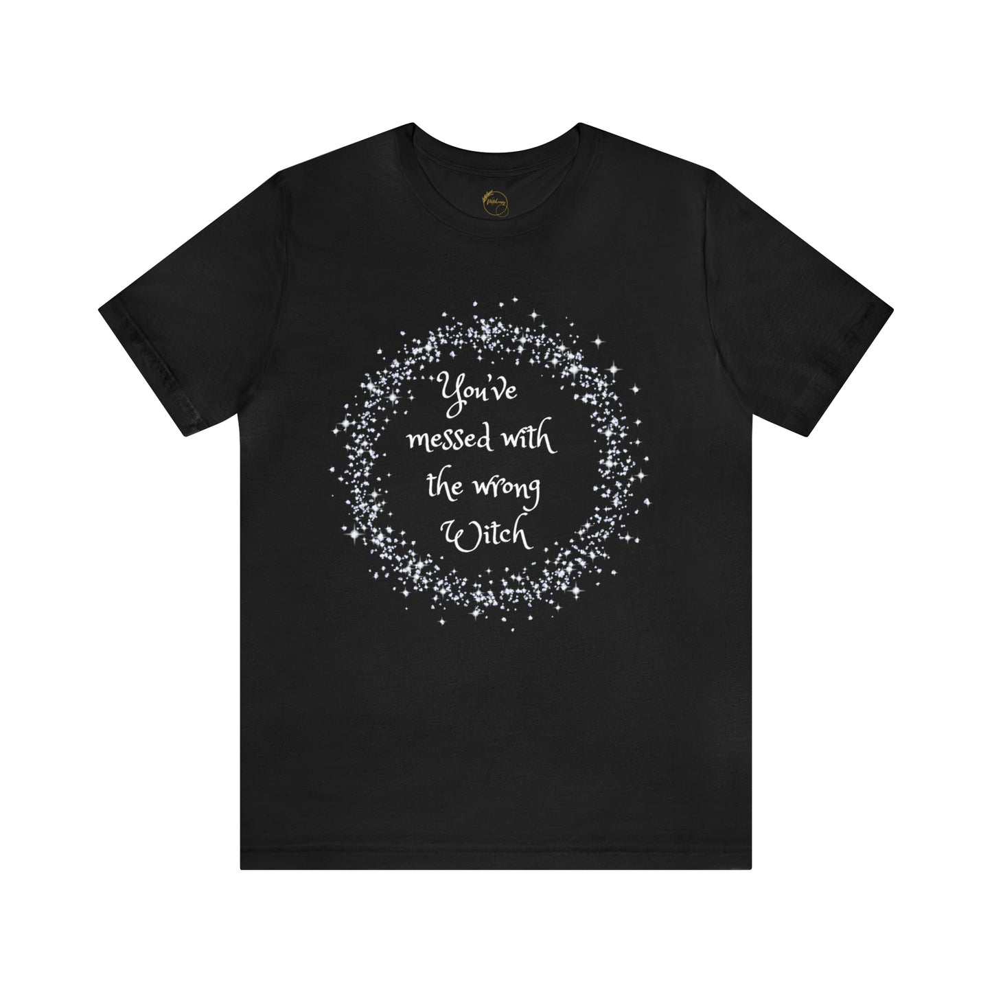 Messed with Wrong Witch Unisex Jersey Short Sleeve Tee