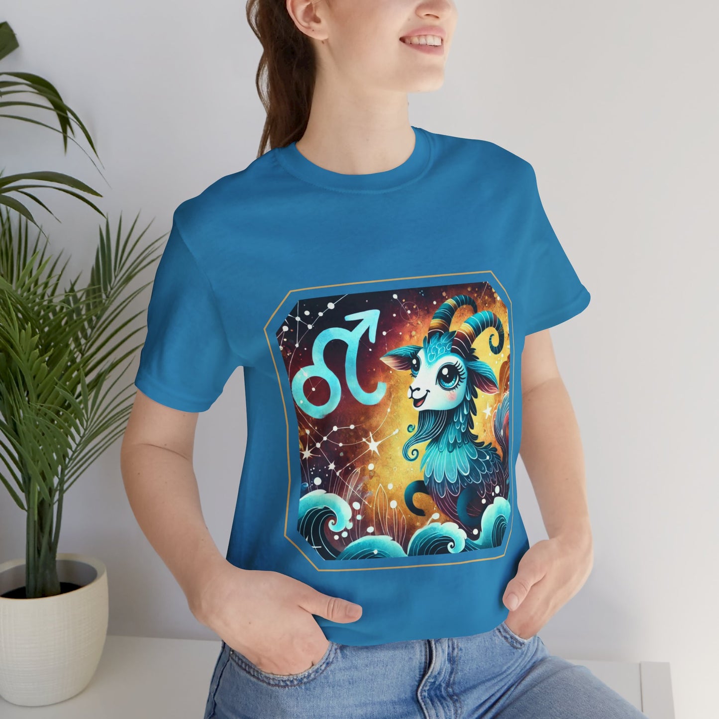 Capricorn Framed Zodiac Name T-Shirt