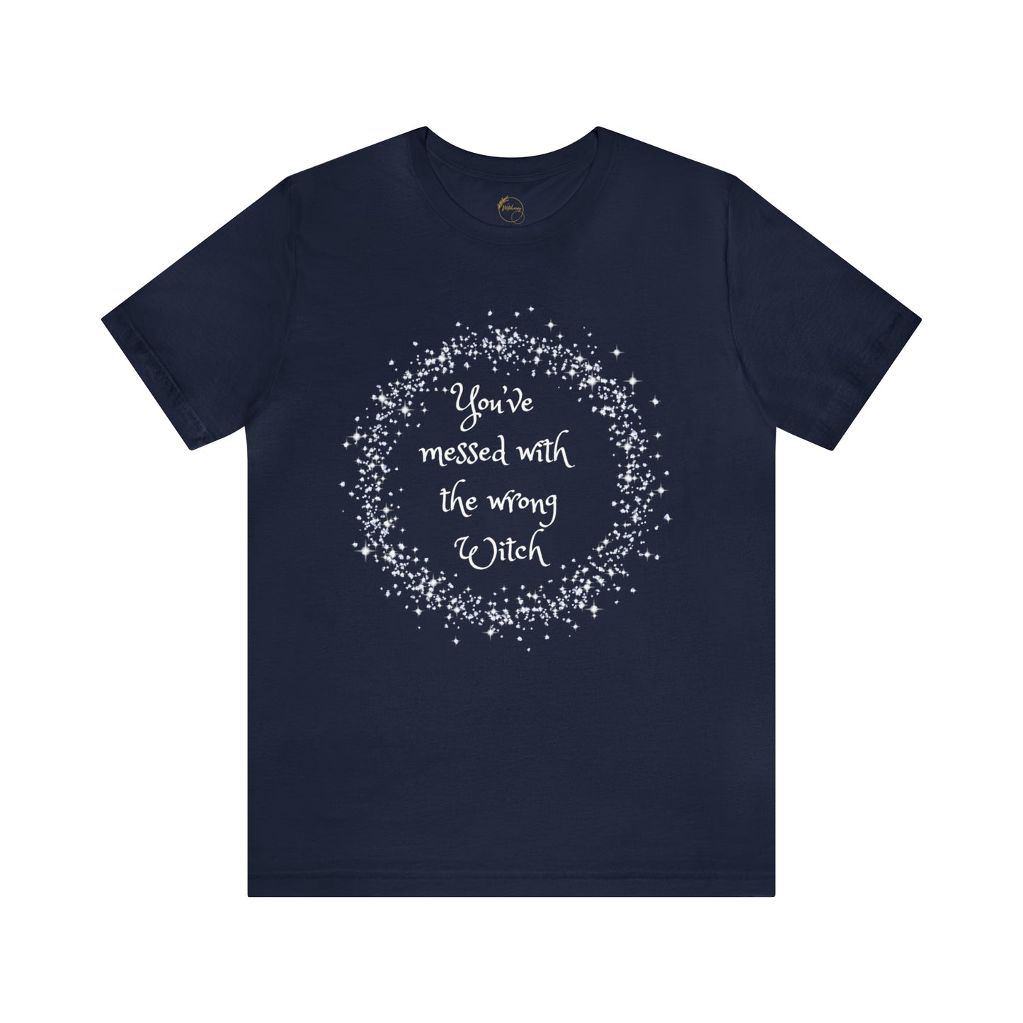 Messed with Wrong Witch Unisex Jersey Short Sleeve Tee