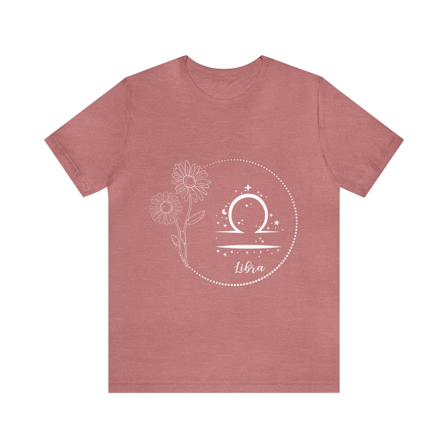 Libra Zodiac Wreath T-Shirt