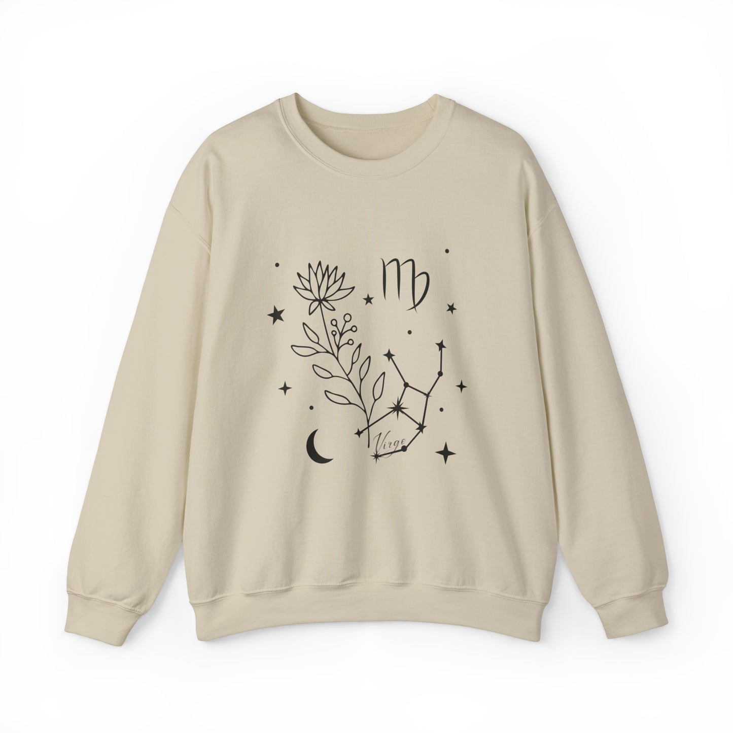 Virgo Zodiac Mix Unisex Heavy Blend™ Crewneck Sweatshirt