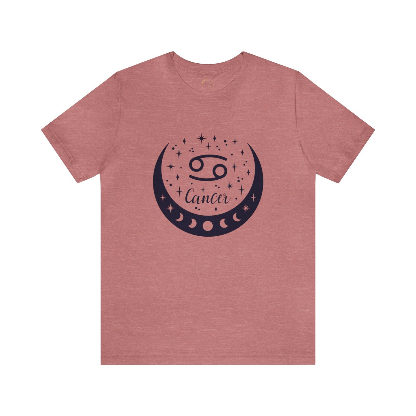 Cancer Moon Phase Zodiac Unisex Jersey Short Sleeve Tee