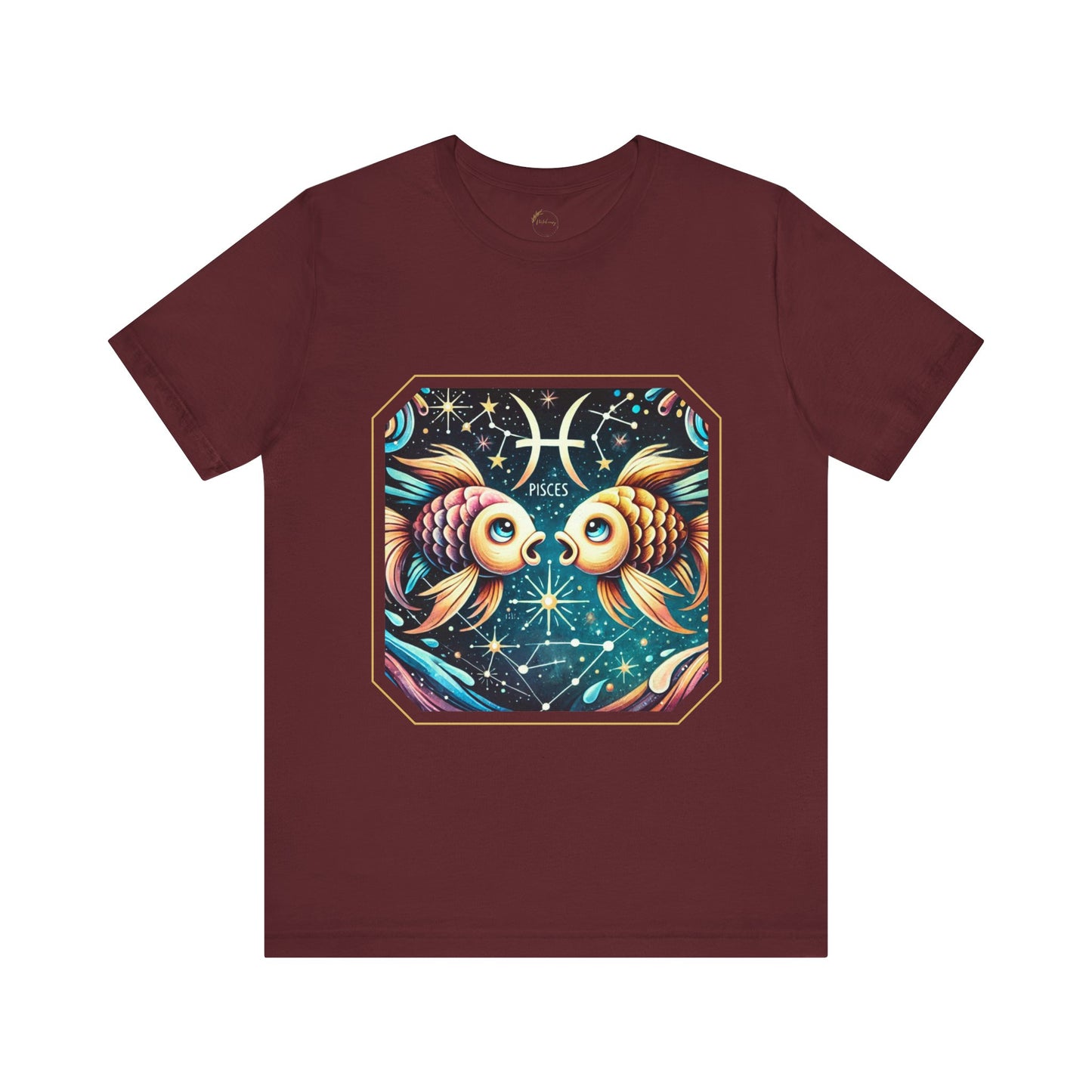 Pisces Framed Zodiac Name T-Shirt
