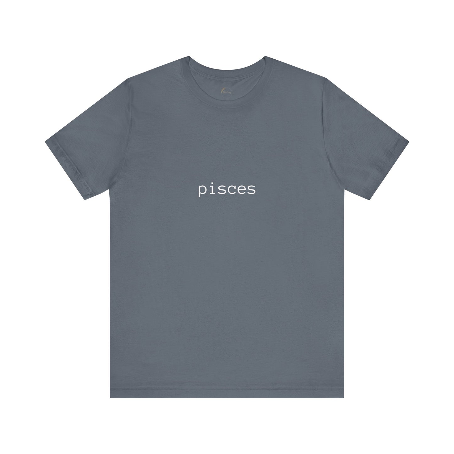 Pisces Typewriter Zodiac Name T-Shirt