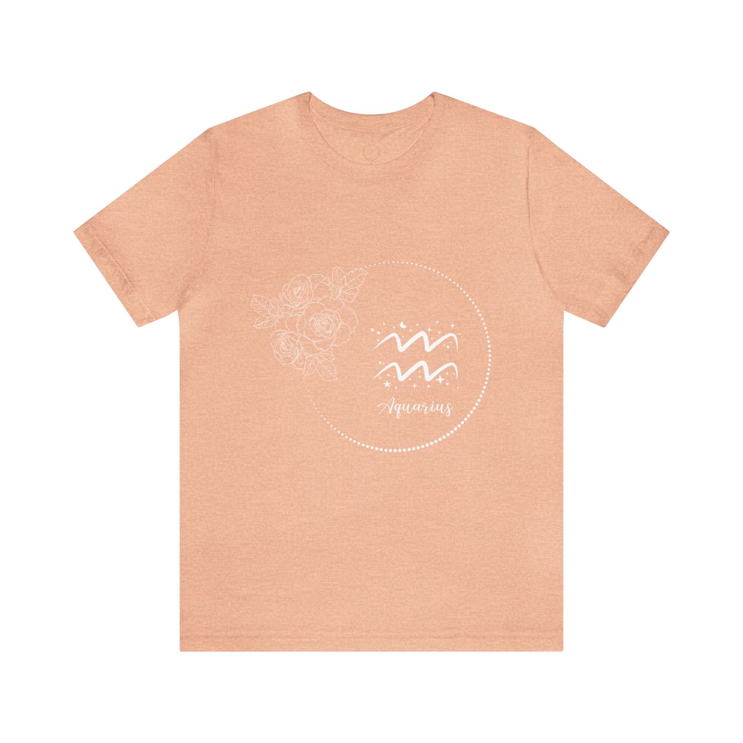 Aquarius Zodiac Wreath T-Shirt