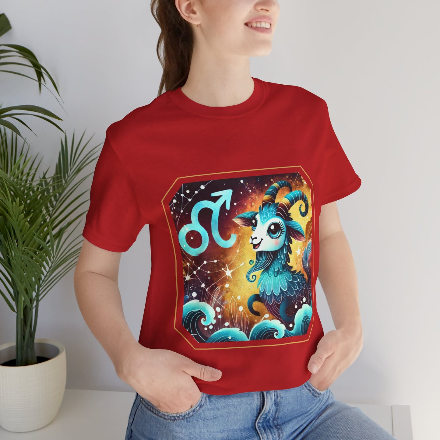 Capricorn Framed Zodiac Name T-Shirt