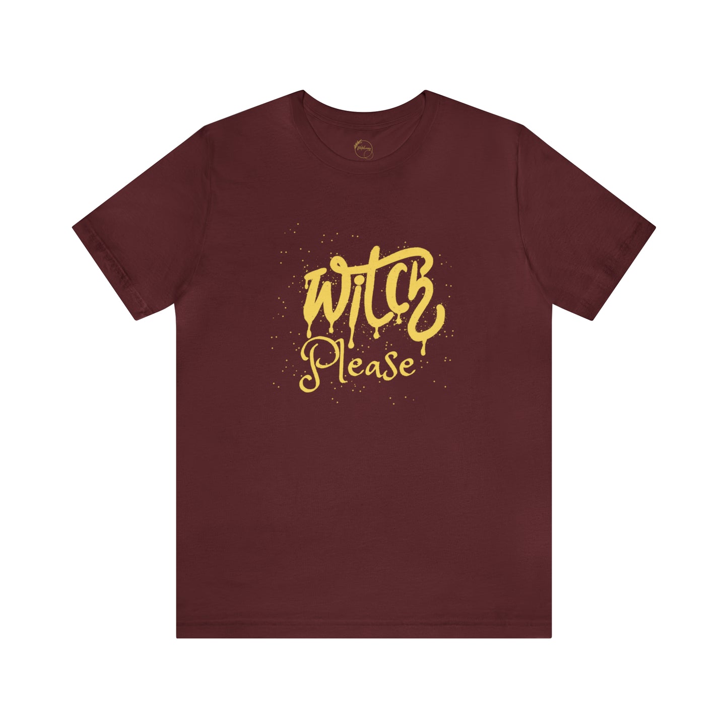 Witch Please (Gold) Unisex Jersey Short Sleeve Tee