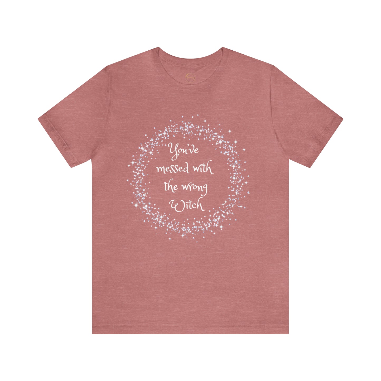 Messed with Wrong Witch Unisex Jersey Short Sleeve Tee