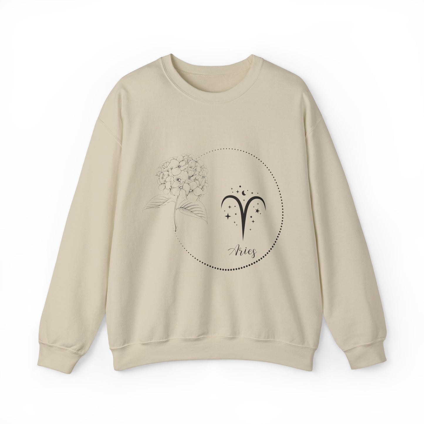 Aries Zodiac Wreath Sweatshirt