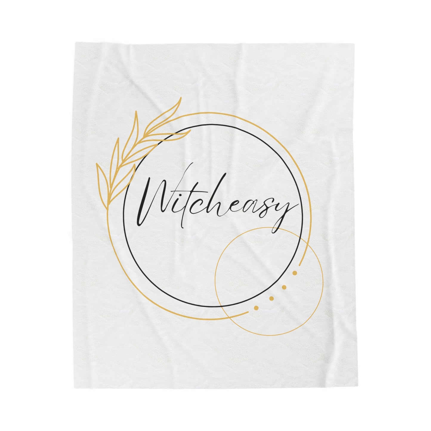 Witcheasy Logo Velveteen Plush Blanket