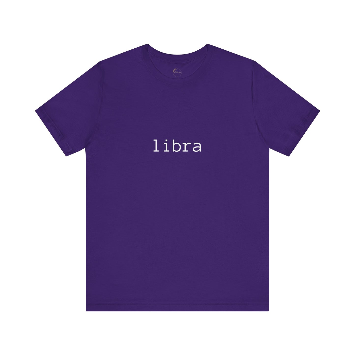 Libra Typewriter Zodiac Name T-Shirt