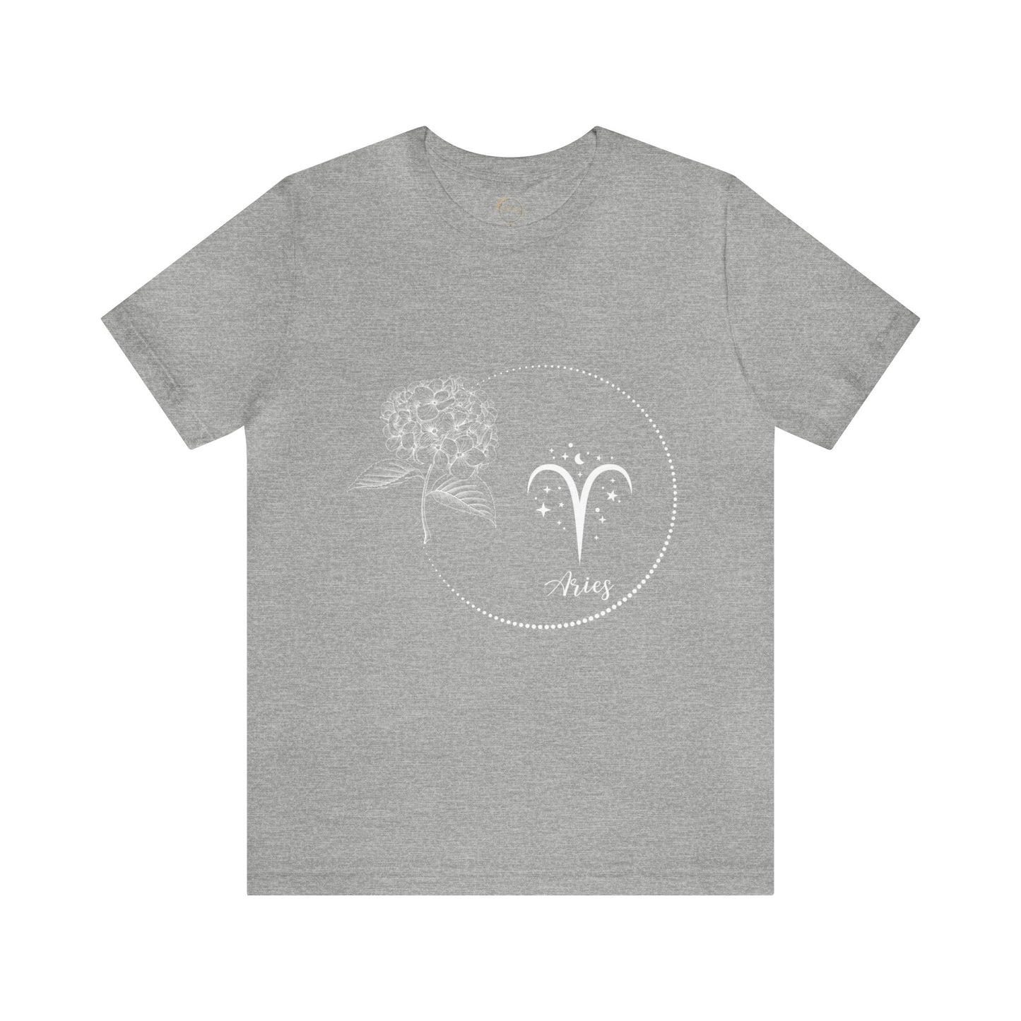 Aries Zodiac Wreath T-Shirt
