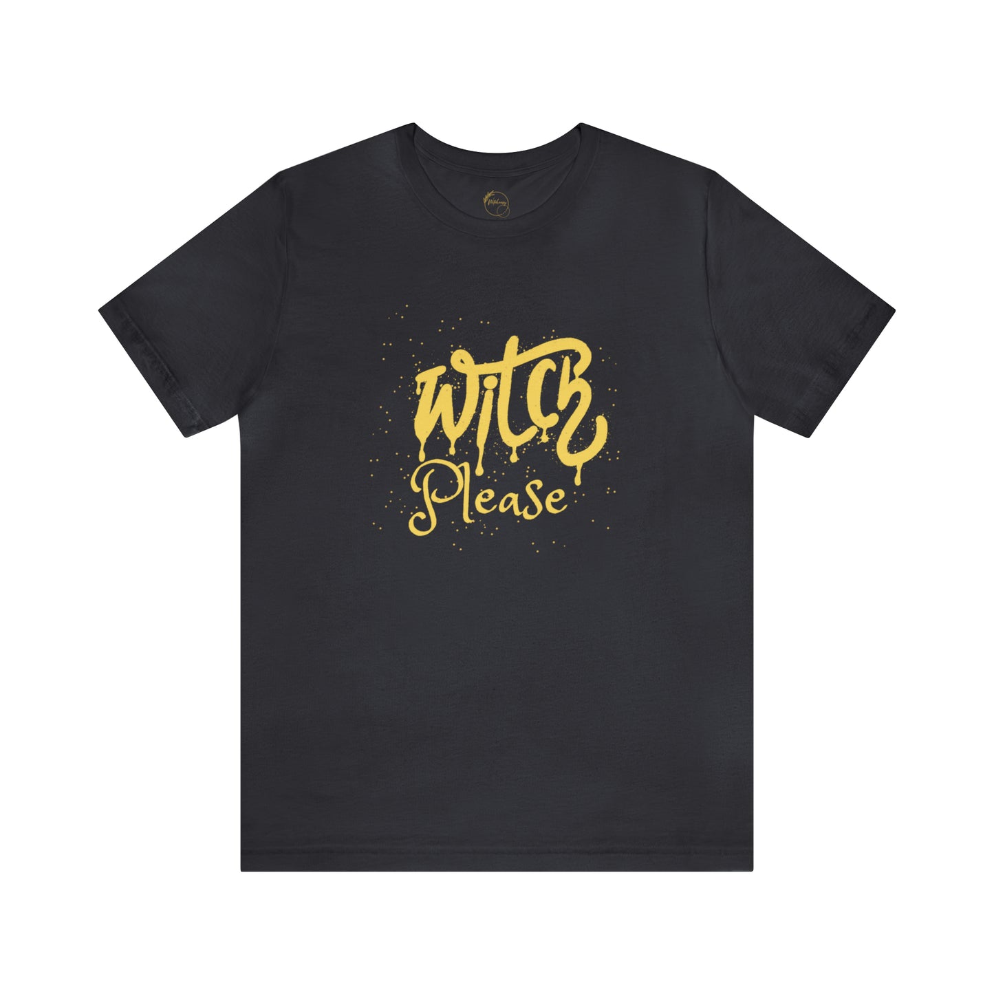 Witch Please (Gold) Unisex Jersey Short Sleeve Tee