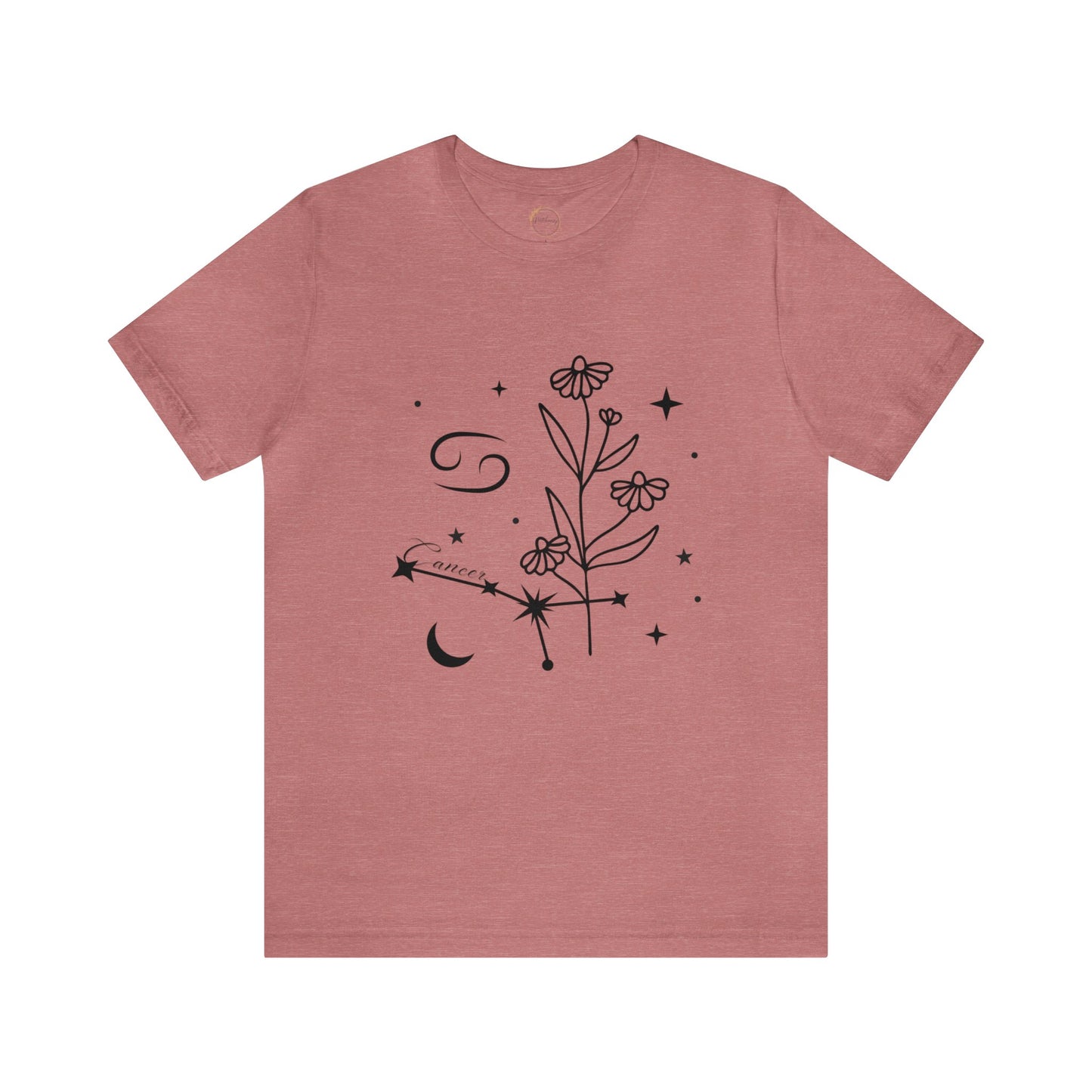 Cancer Zodiac Mix Unisex Jersey Short Sleeve Tee