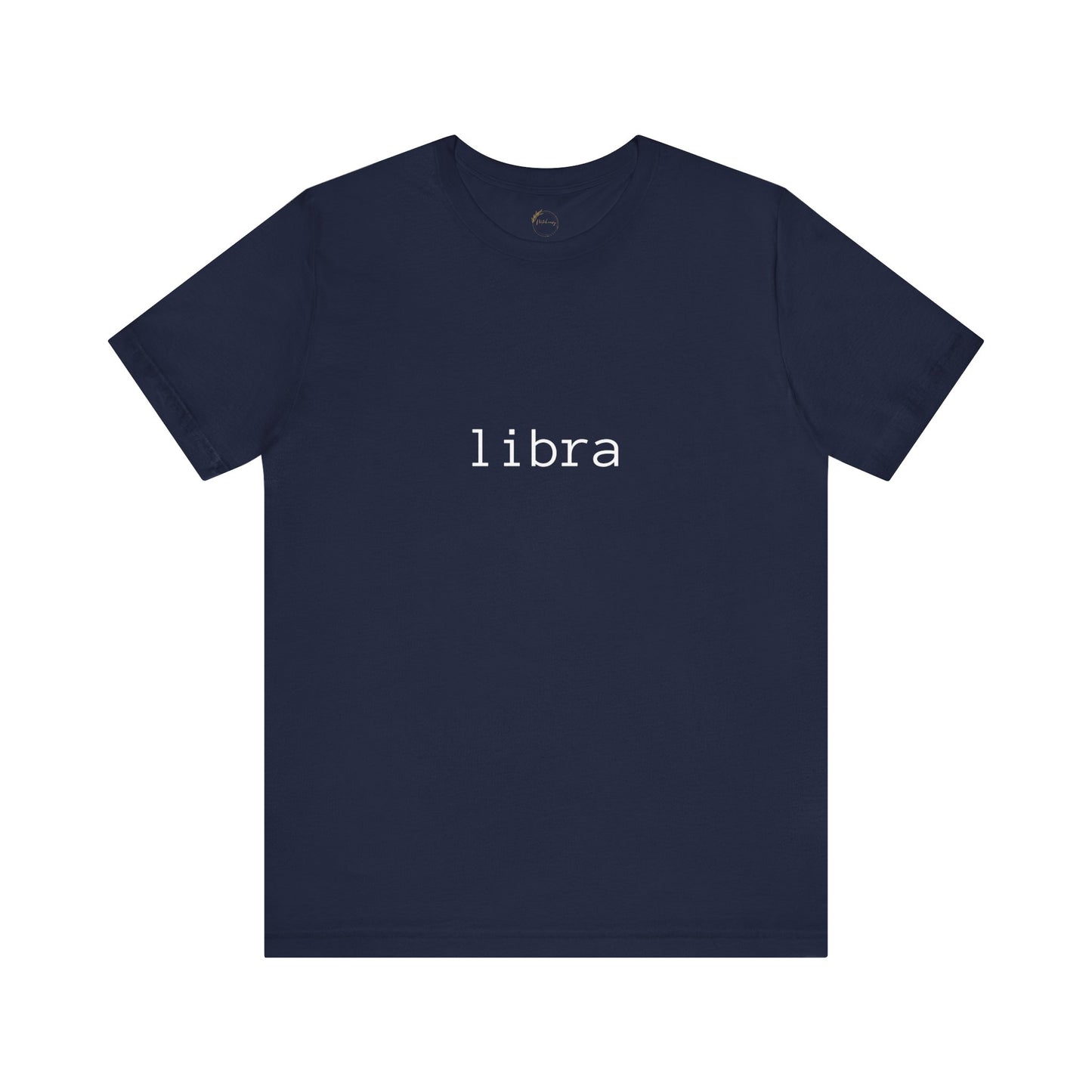 Libra Typewriter Zodiac Name T-Shirt