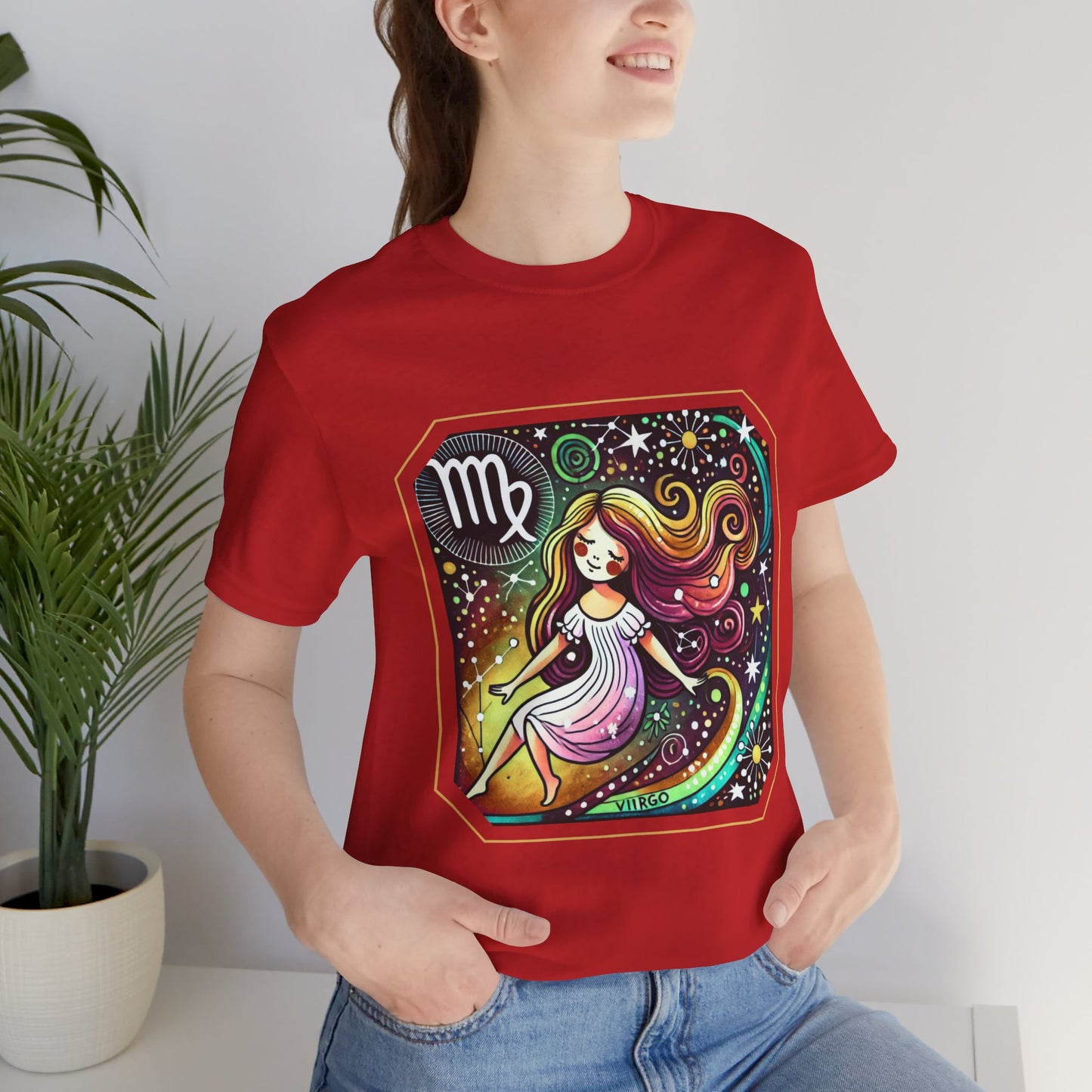Virgo Framed Zodiac Name T-Shirt