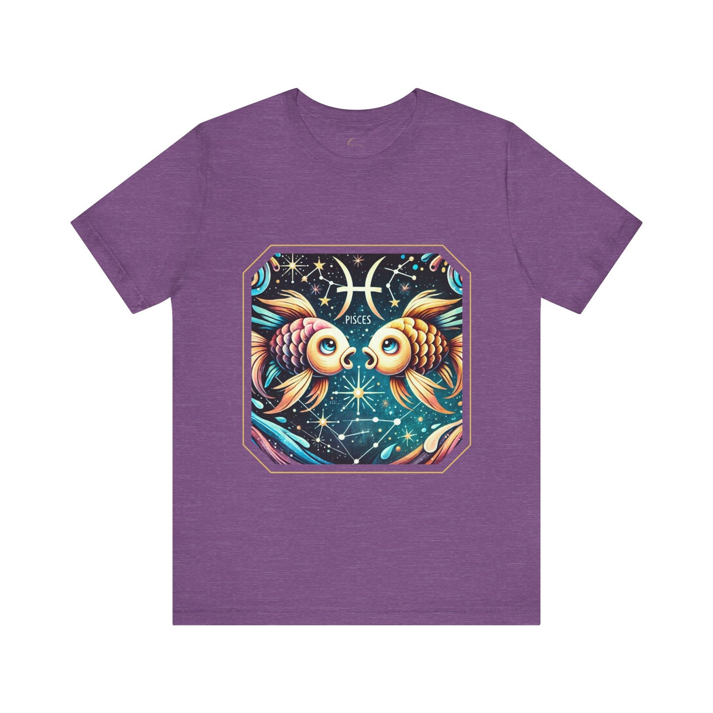 Pisces Framed Zodiac Name T-Shirt