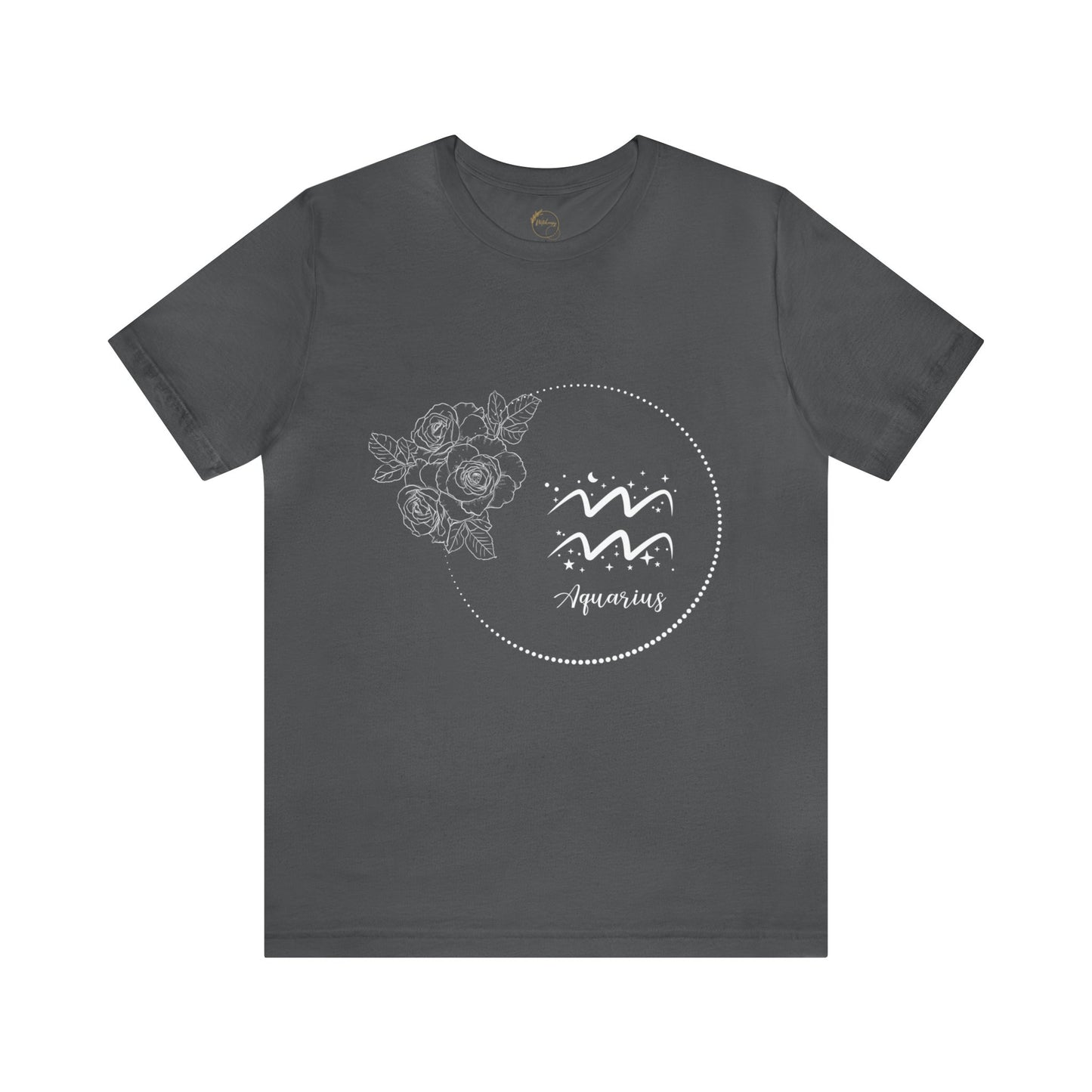 Aquarius Zodiac Wreath T-Shirt