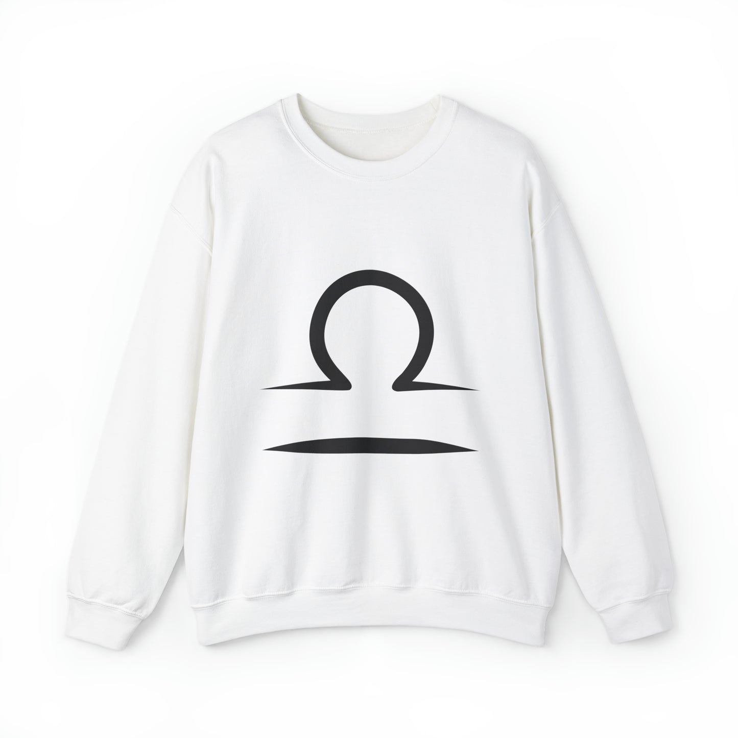 Libra Simple Zodiac Unisex Heavy Blend™ Crewneck Sweatshirt