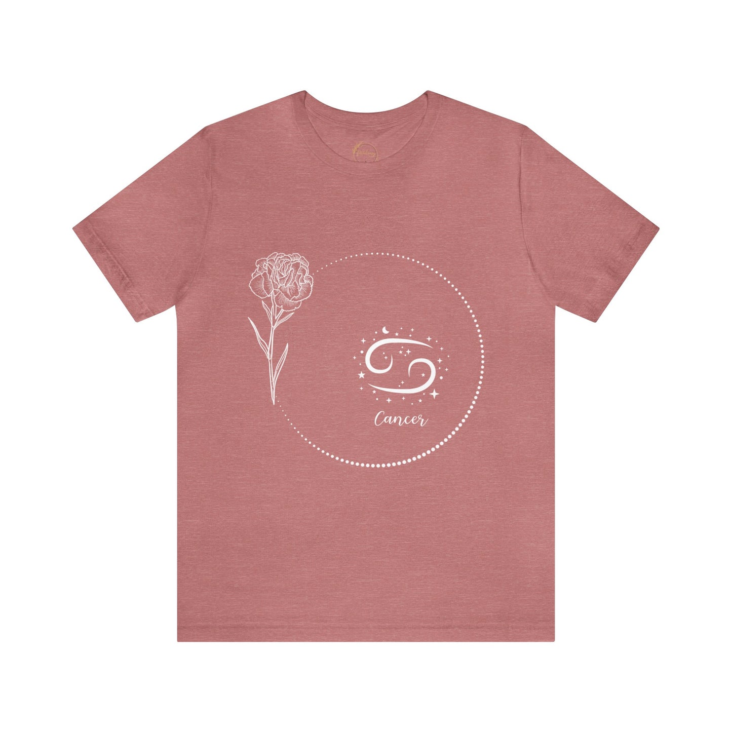 Cancer Zodiac Wreath T-Shirt