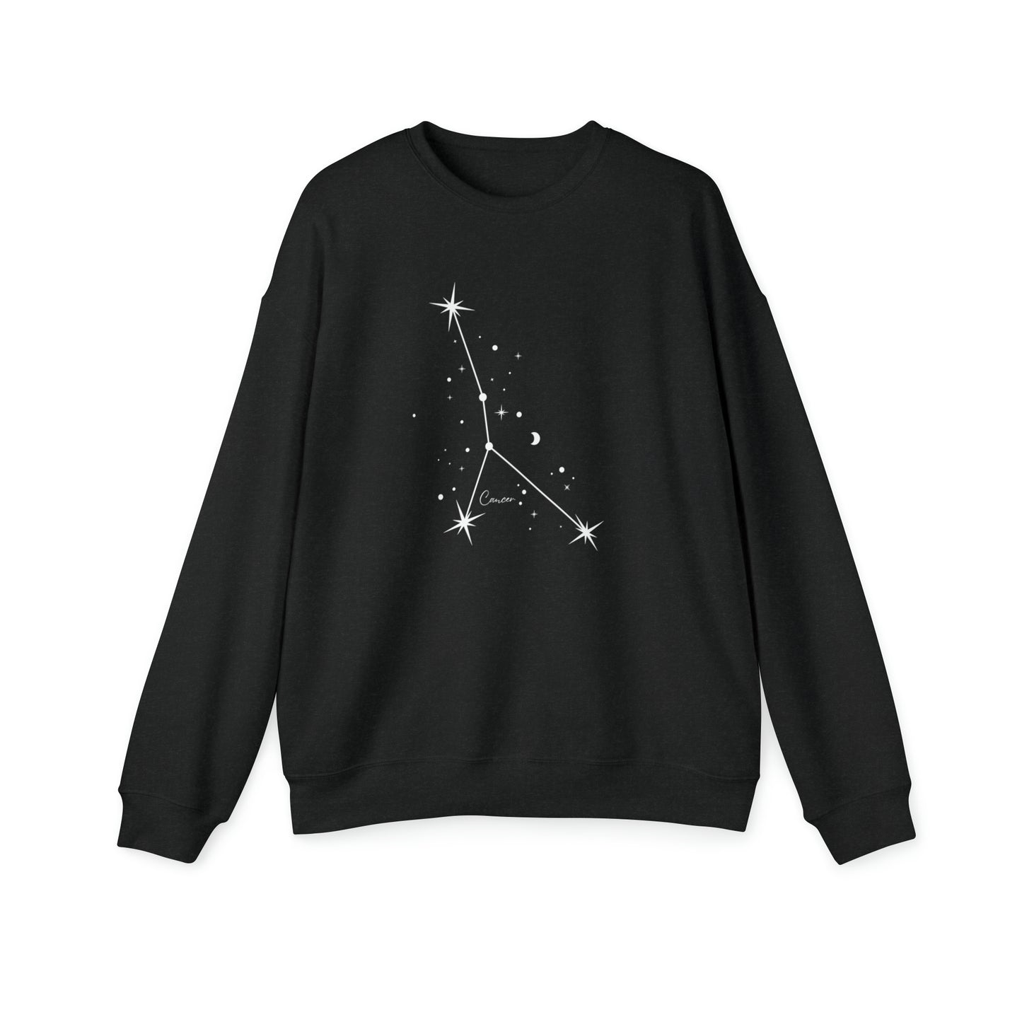 Cancer Zodiac Constellation Unisex Drop Shoulder Sweatshirt