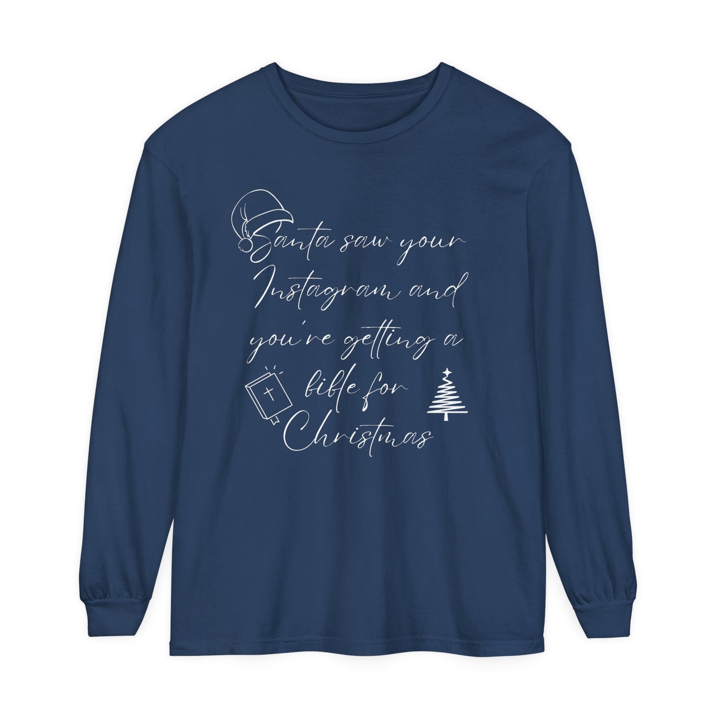 Christmas Bible Unisex Long Sleeve T-Shirt