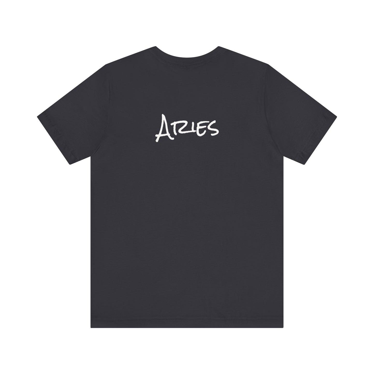 Dark Mystic Aries Zodiac Shirt Bold Ram Bats Fire Graphic Tee Astrology Lovers Soft Comfortable Perfect for Aries Energy Halloween Distress