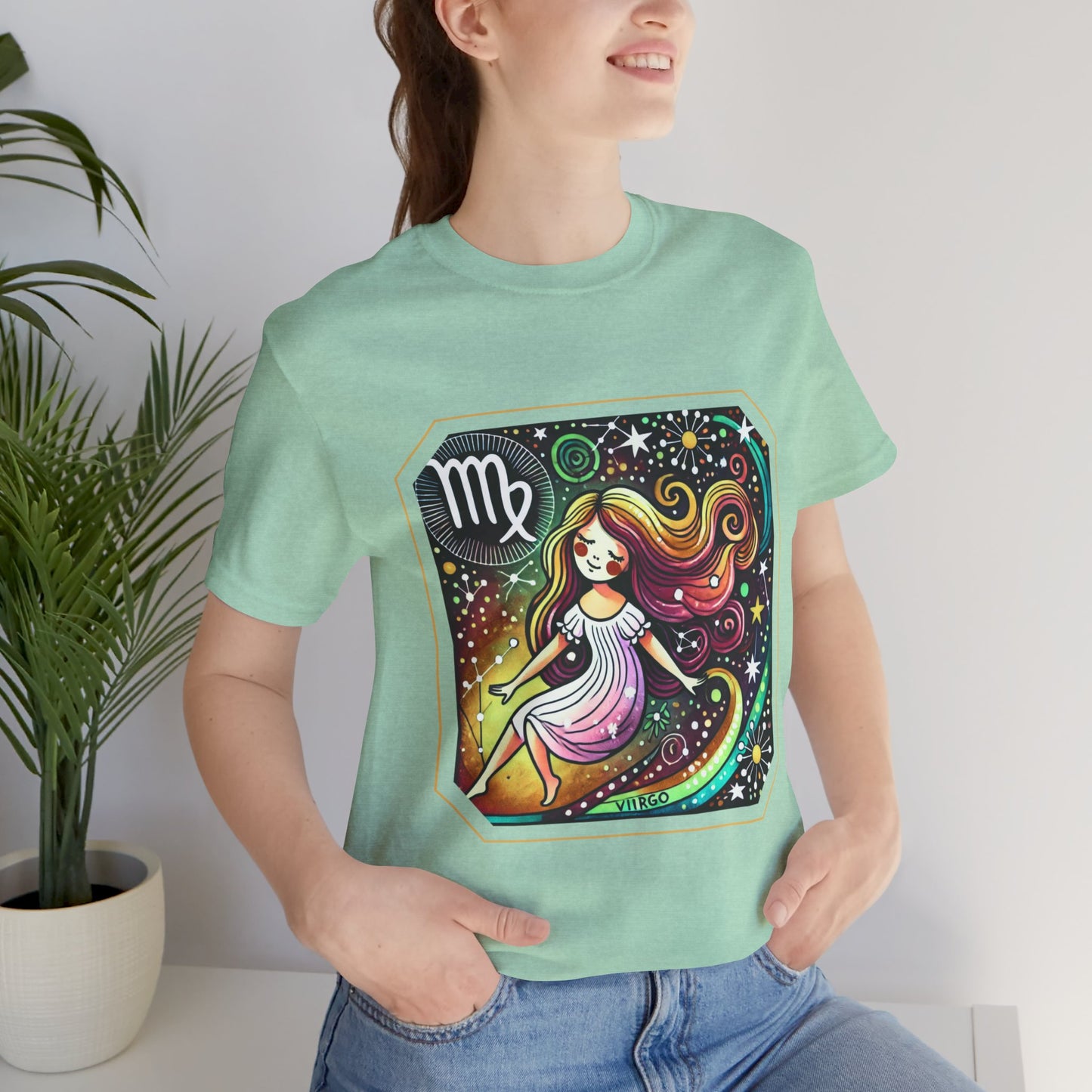 Virgo Framed Zodiac Name T-Shirt