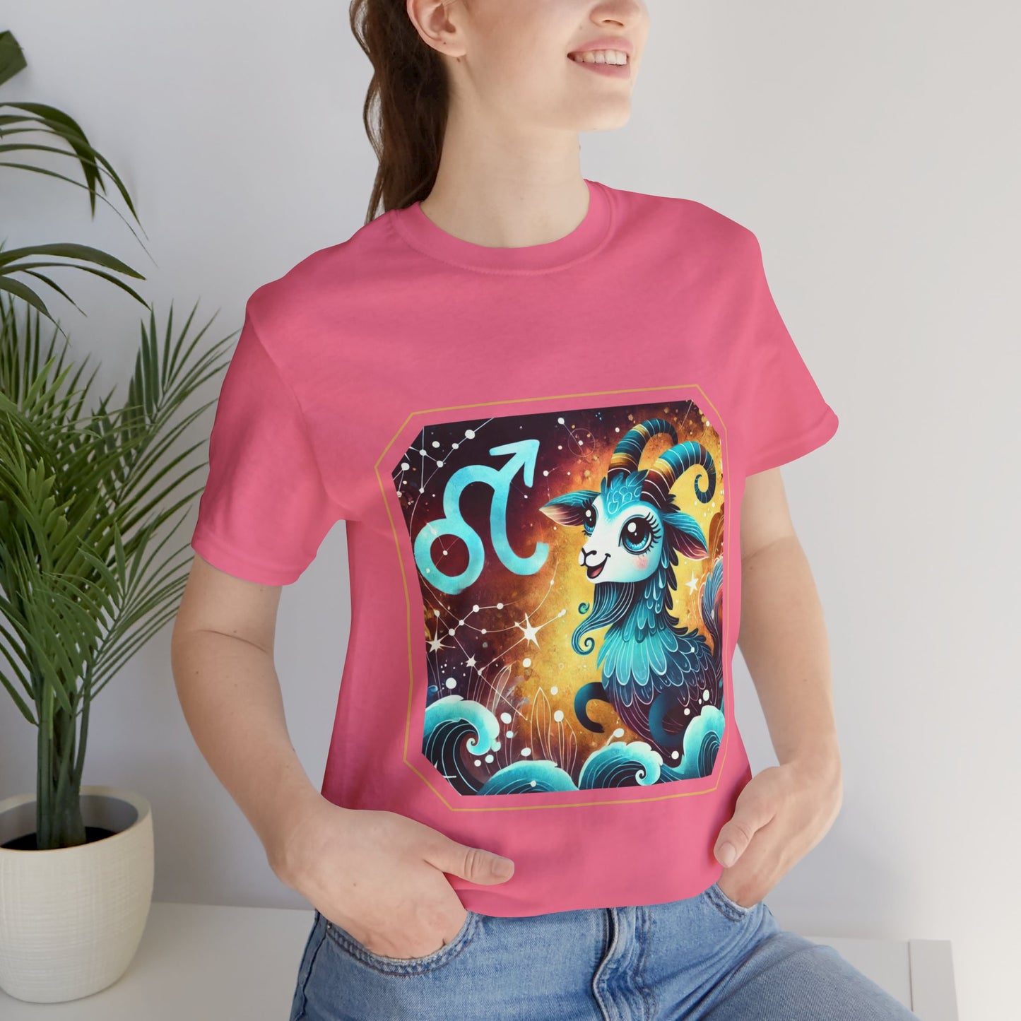 Capricorn Framed Zodiac Name T-Shirt