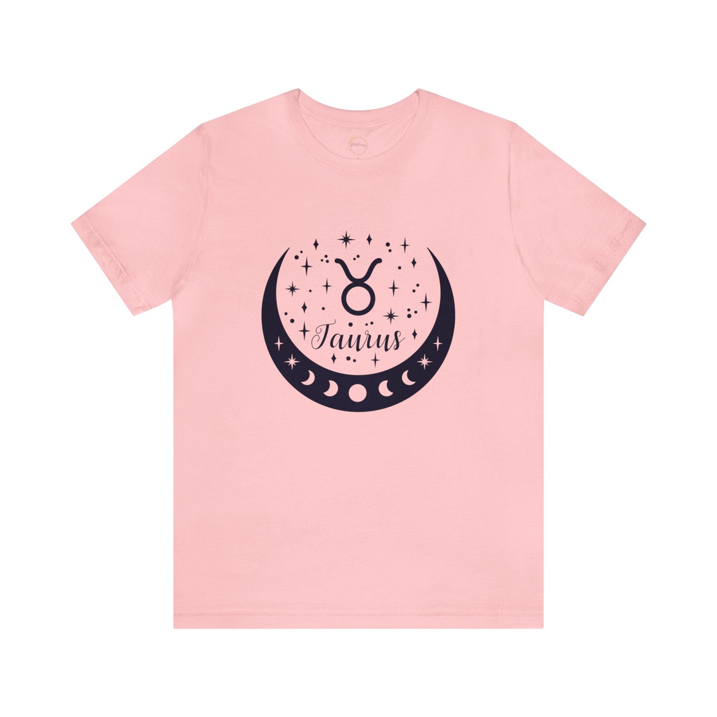 Taurus Moon Phase Zodiac Unisex Jersey Short Sleeve Tee