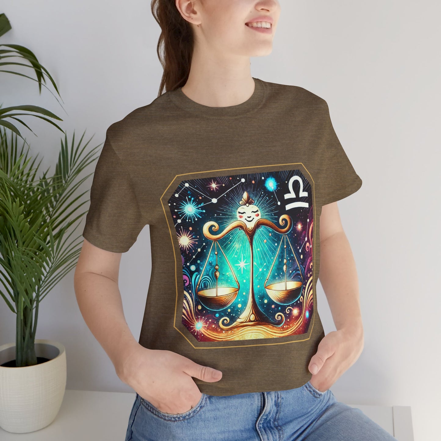 Libra Framed Zodiac Name T-Shirt