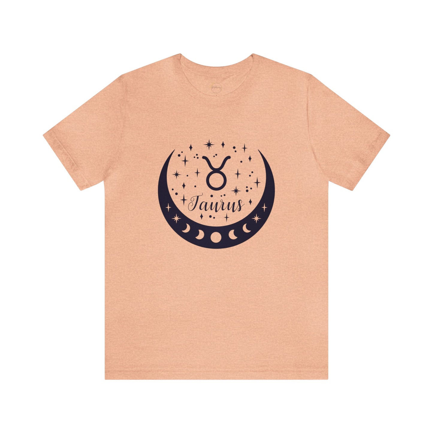 Taurus Moon Phase Zodiac Unisex Jersey Short Sleeve Tee