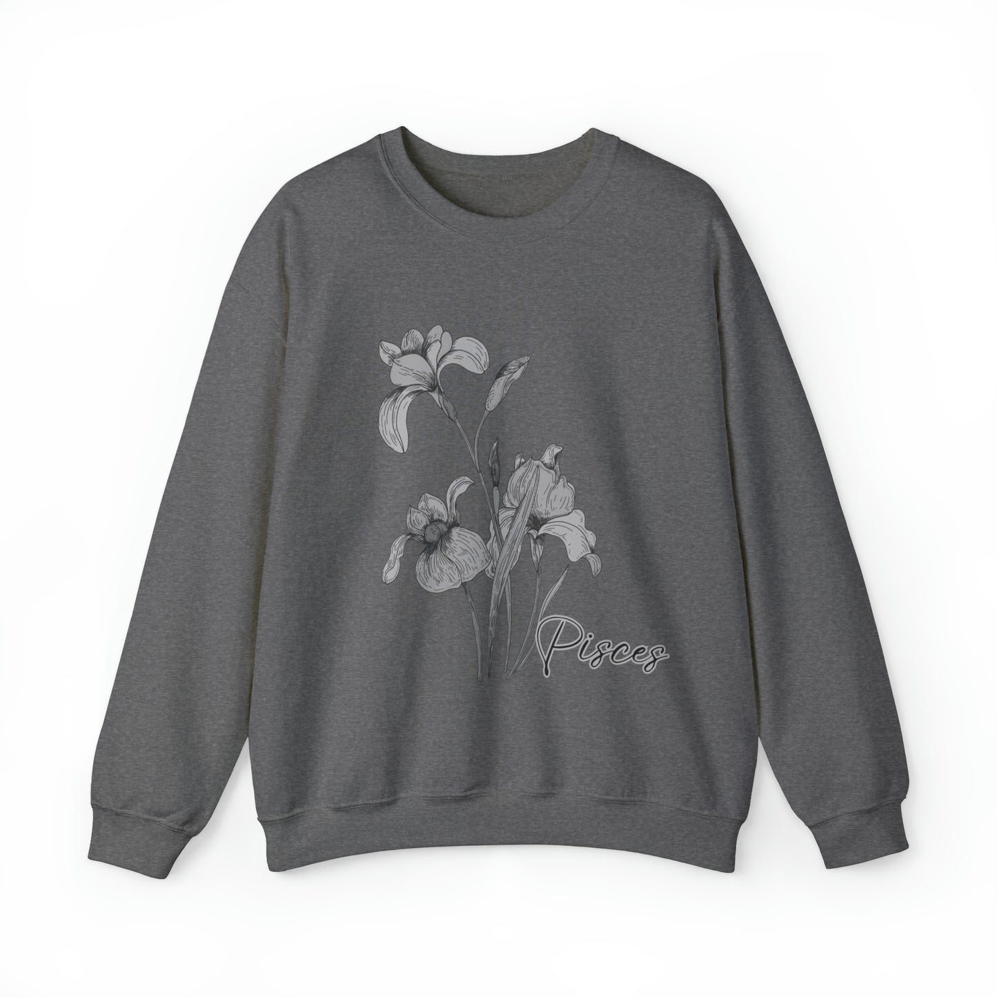 Pisces Iris Unisex Heavy Blend Crewneck Sweatshirt