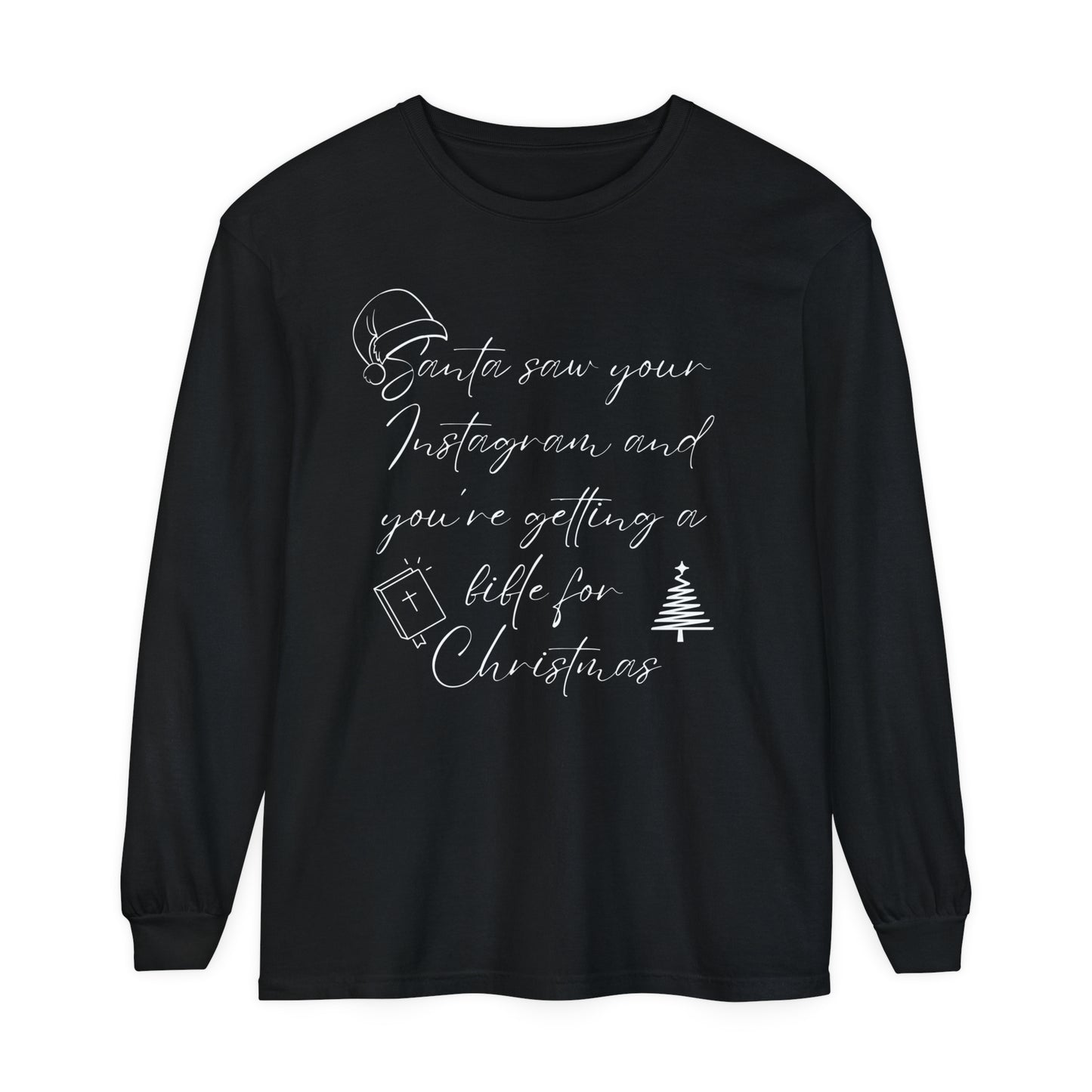 Christmas Bible Unisex Long Sleeve T-Shirt