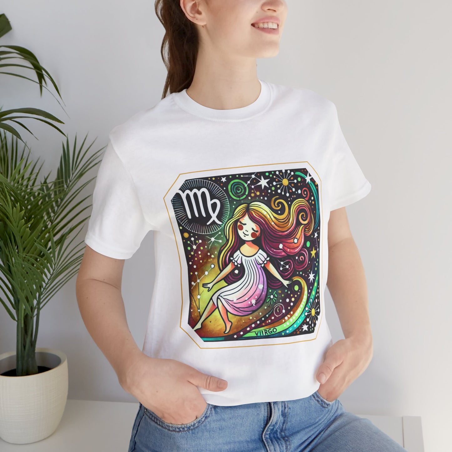 Virgo Framed Zodiac Name T-Shirt
