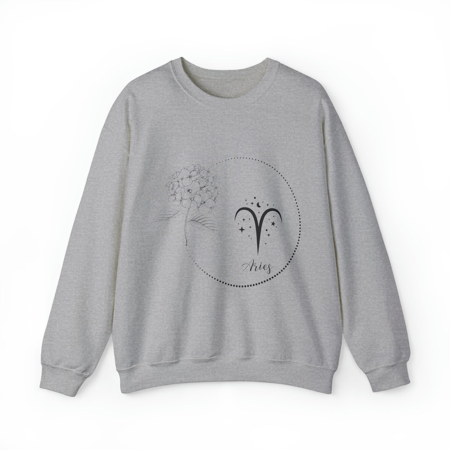 Aries Zodiac Wreath Sweatshirt