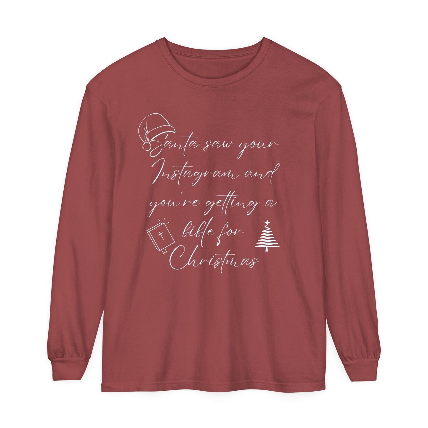 Christmas Bible Unisex Long Sleeve T-Shirt