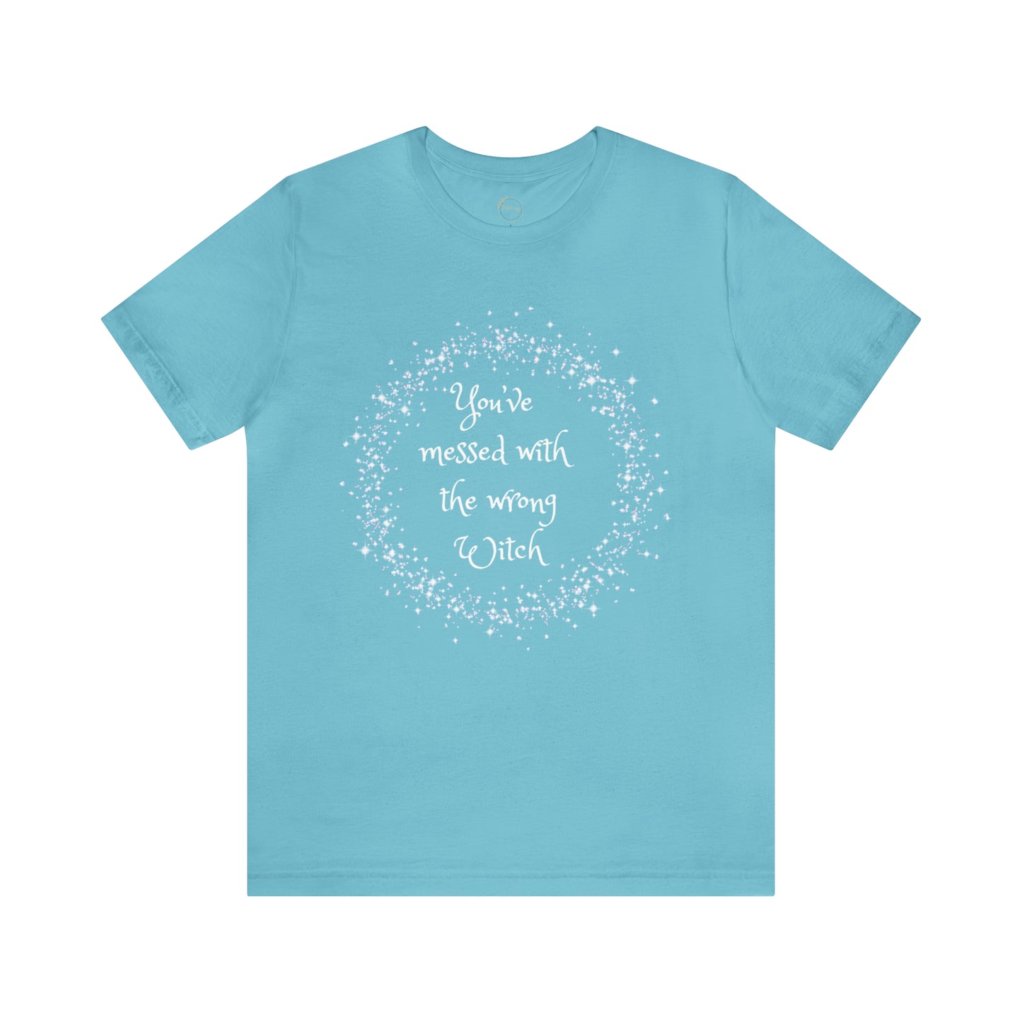 Messed with Wrong Witch Unisex Jersey Short Sleeve Tee