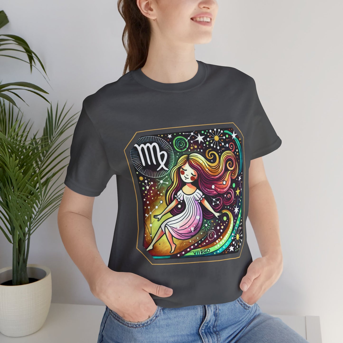 Virgo Framed Zodiac Name T-Shirt